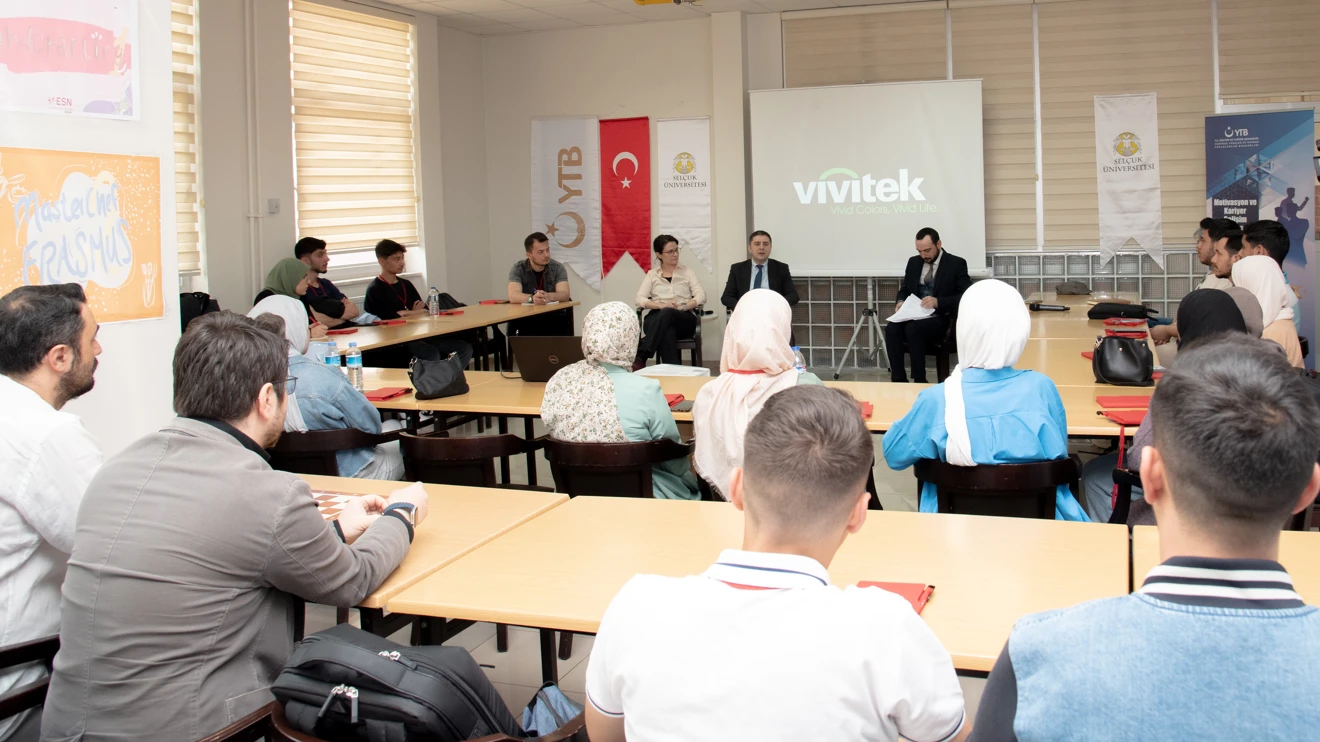 Selçuk Üniversitesinde “Motivasyon ve Kariyer Gelişim Kampı” yapıldı